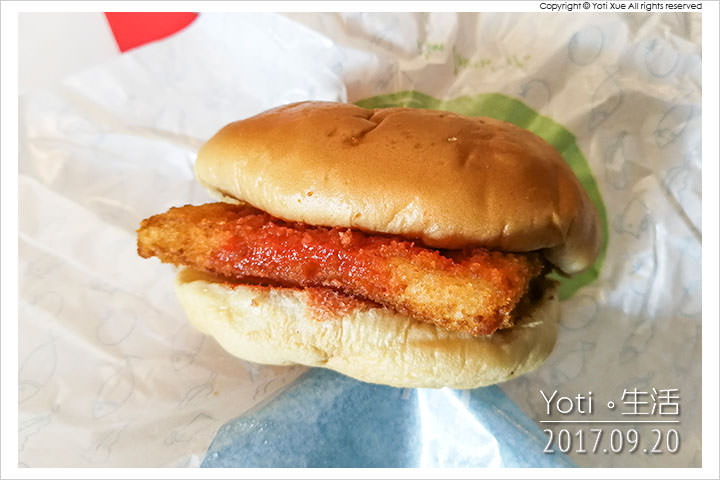 麥當勞-陽光鱈魚堡