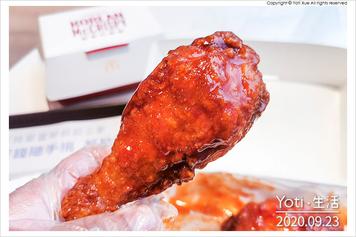 麥當勞-韓風炸雞腿-韓式炸雞