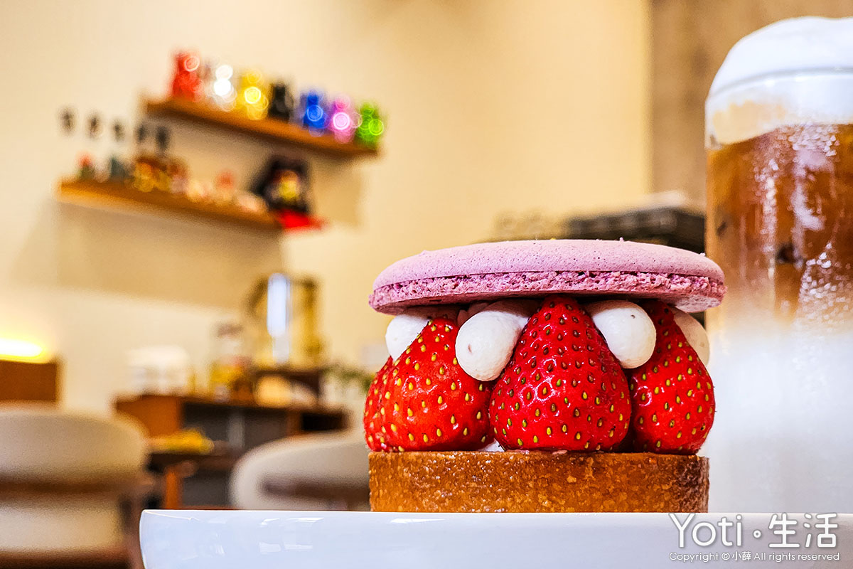 台東「蘭軒 bake shop」草莓甜甜
