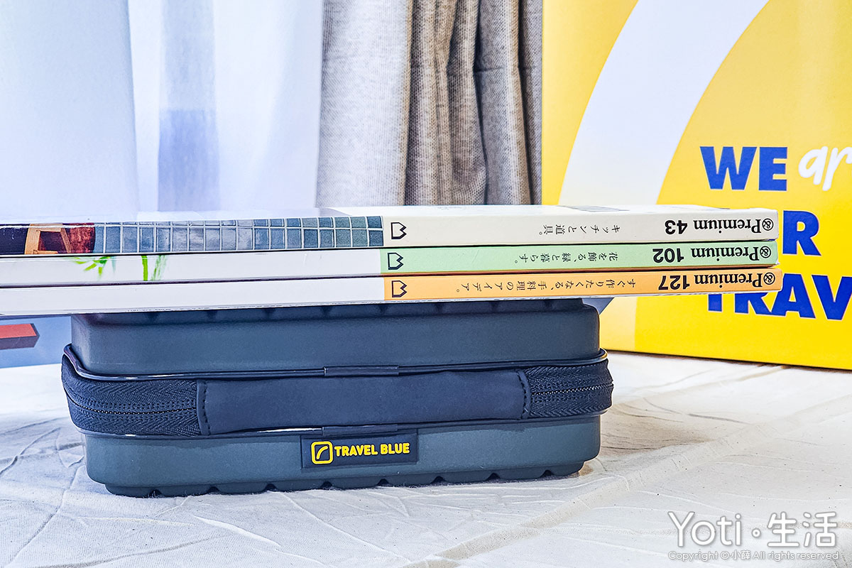 [小薛開箱] Travel Blue 藍旅 | 親膚烤漆斜背包+寧靜頸枕，讓旅途更舒適！