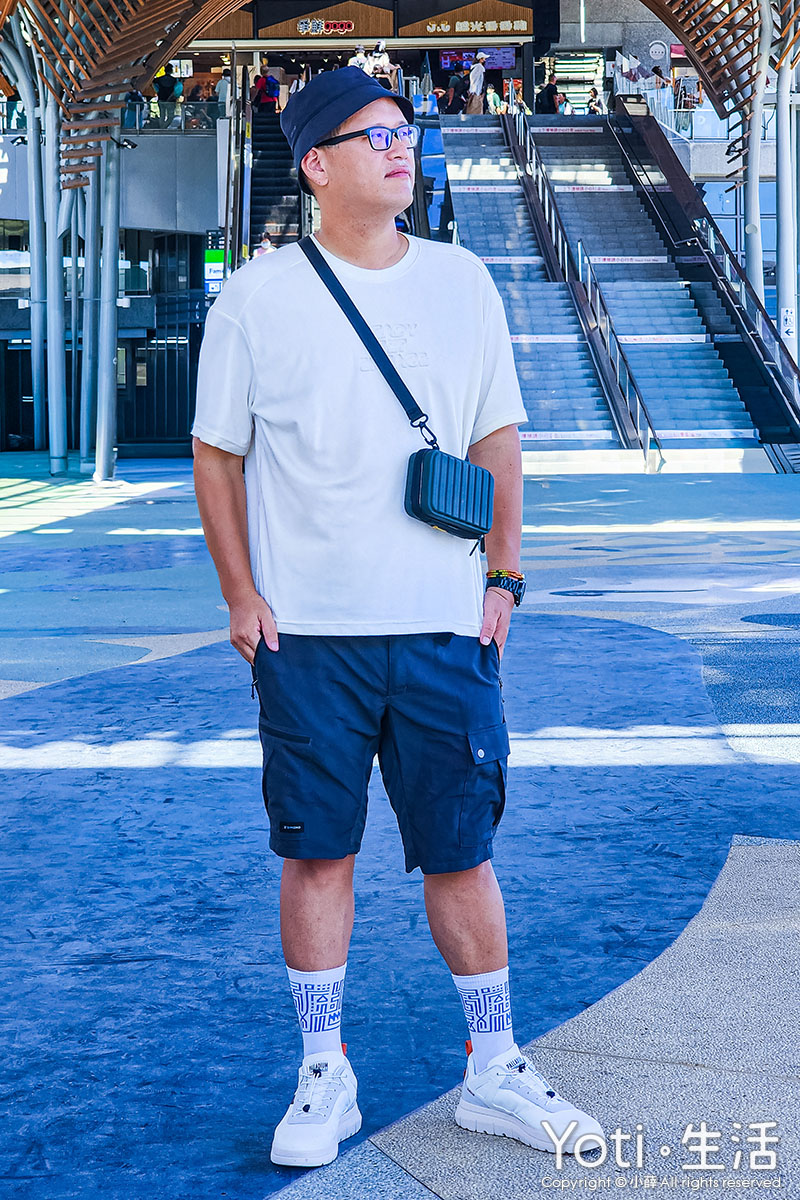 [小薛開箱] Travel Blue 藍旅 | 親膚烤漆斜背包+寧靜頸枕，讓旅途更舒適！